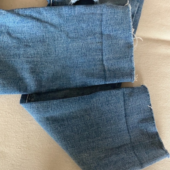 Old Navy Rockstar Super Skinny high rise button fly light wash distressed jeans - Picture 10 of 16